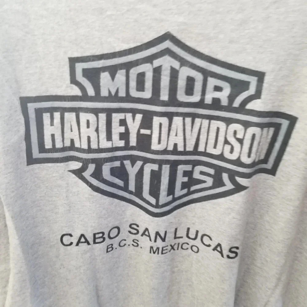 𝅺harley Davidson Grey Cabo San Lucas T-Shirt  XL - Picture 7 of 11